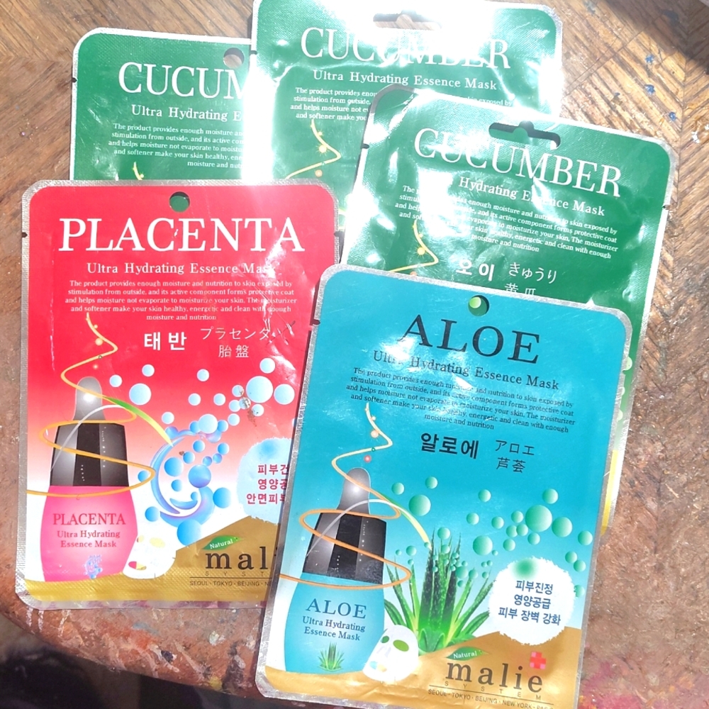 5- MALIE NATURAL FACIAL MASKS